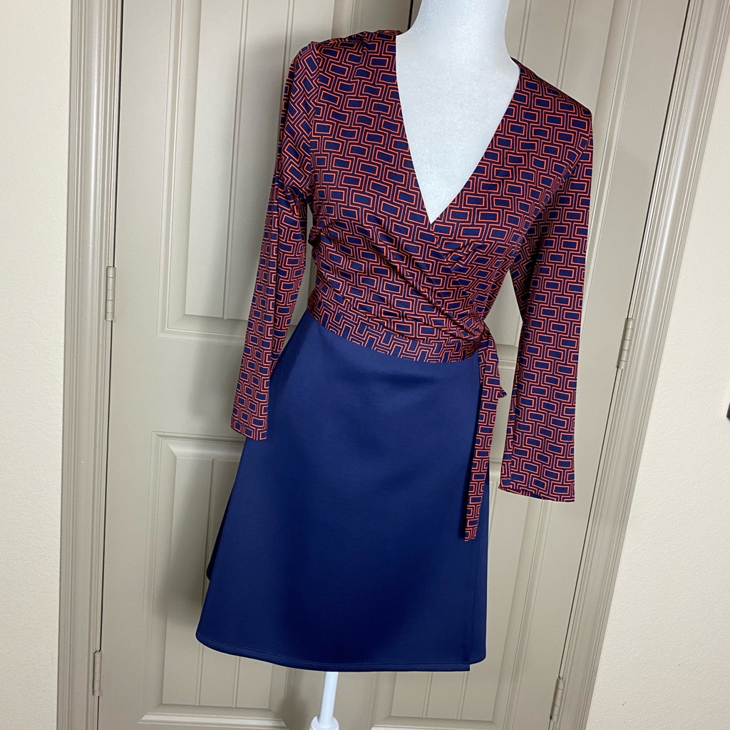 Like New Julie Brown Wrap Dress